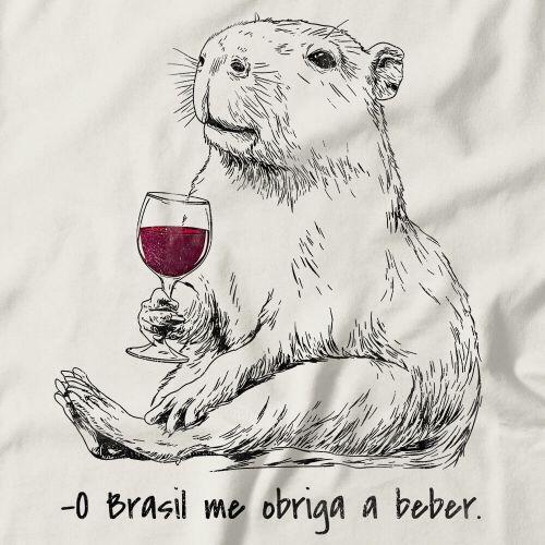 Moletom O Brasil Me Obriga a Beber