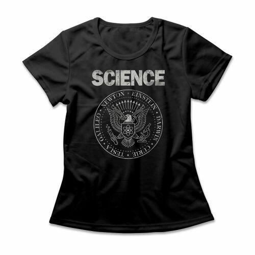 Camiseta Feminina Science Band