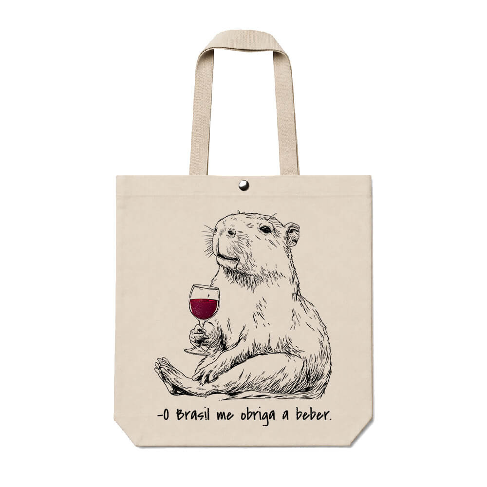 Ecobag O Brasil Me Obriga a Beber