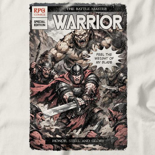 Camiseta Feminina Warrior Comics