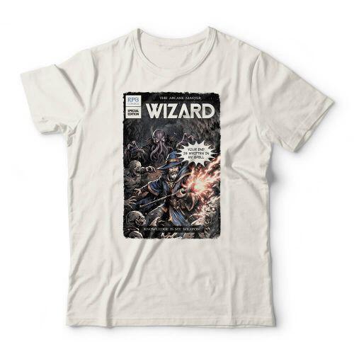 Camiseta Wizard Comics