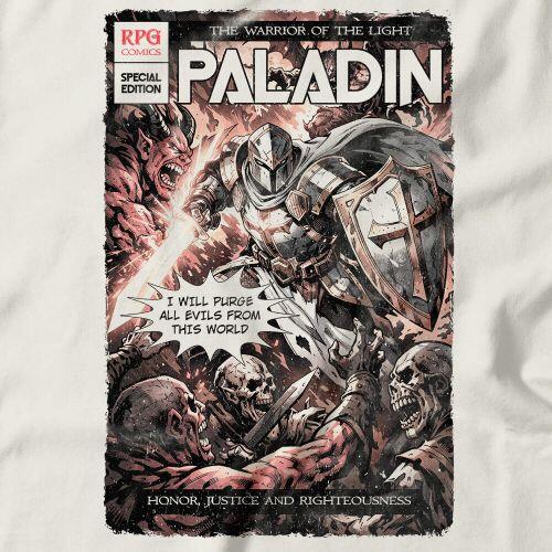 Moletom Com Capuz Paladin Comics
