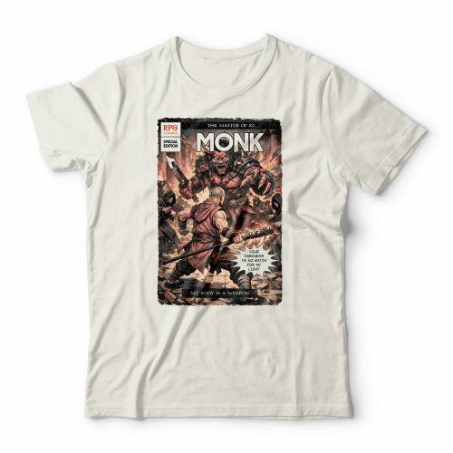 Camiseta Monk Comics