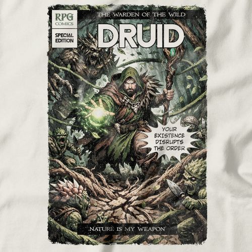 Camiseta Feminina Druid Comics