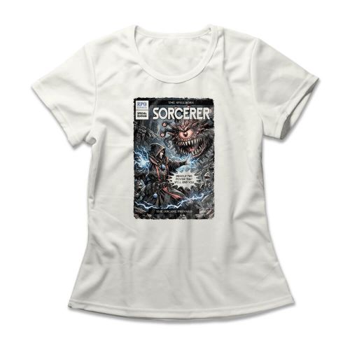 Camiseta Feminina Sorcerer Comics