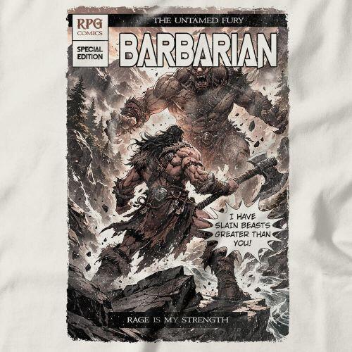 Camiseta Barbarian Comics