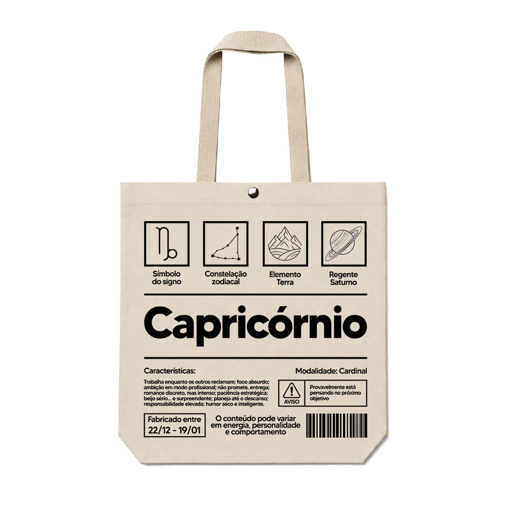Ecobag Capricórnio