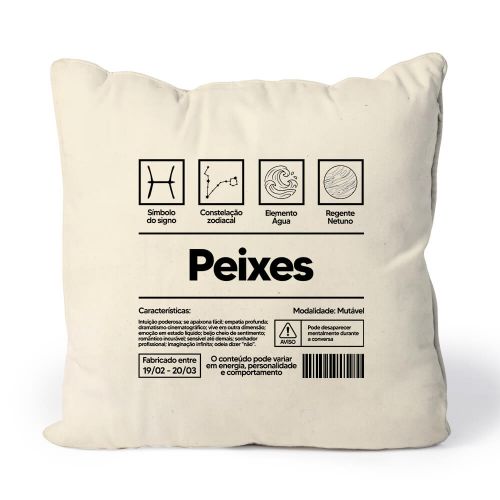 Almofada Peixes