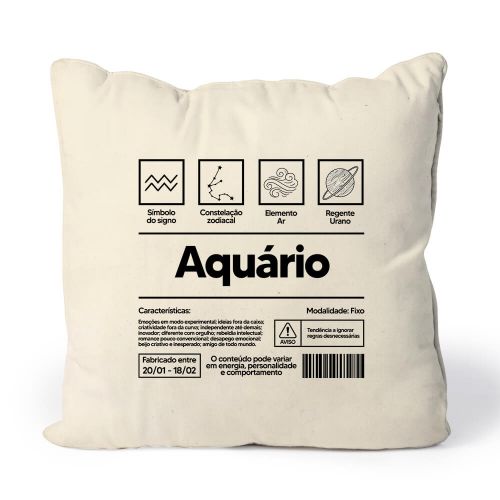 Almofada Aquário