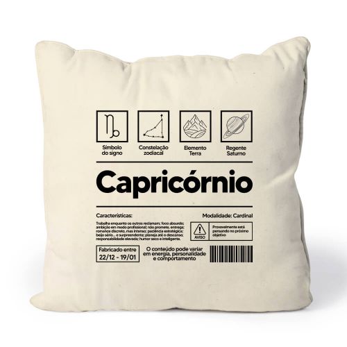 Almofada Capricórnio