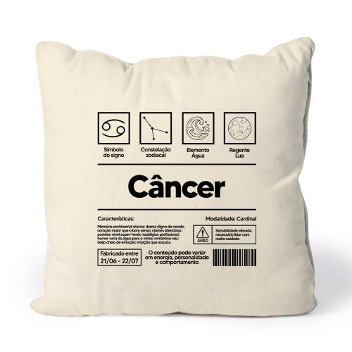 Almofada Câncer