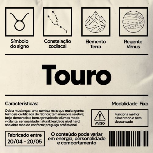 Almofada Touro