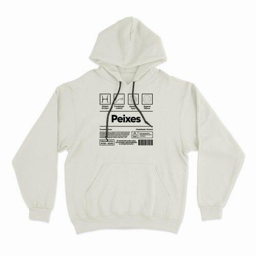 Moletom Com Capuz Peixes