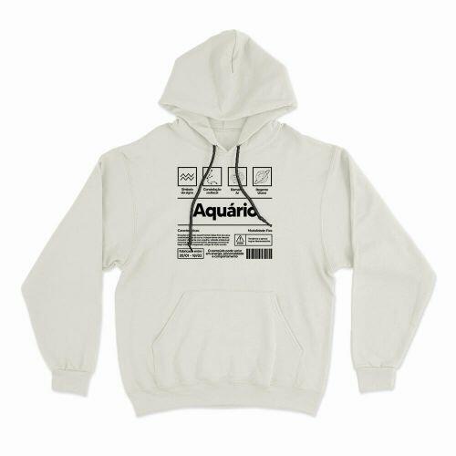 Moletom Com Capuz Aqu�rio