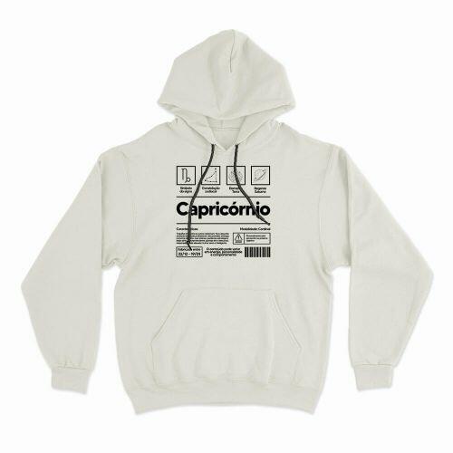 Moletom Com Capuz Capric�rnio