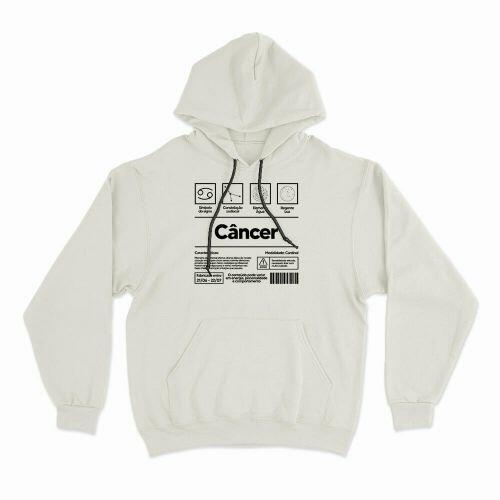 Moletom Com Capuz C�ncer
