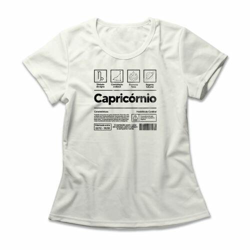 Camiseta Feminina Capric�rnio