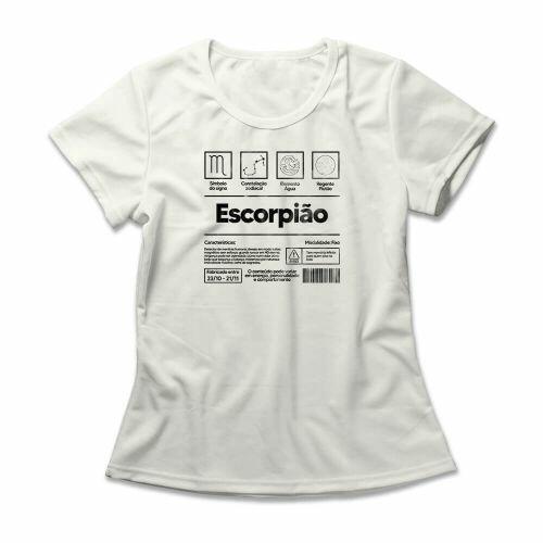 Camiseta Feminina Escorpi�o