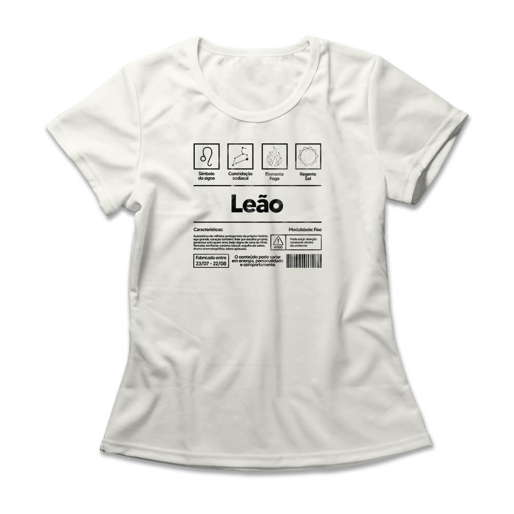 Camiseta Feminina Leão