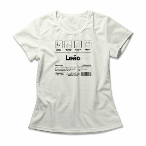 Camiseta Feminina Le�o