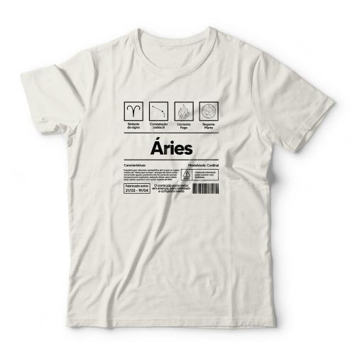 Camiseta Áries