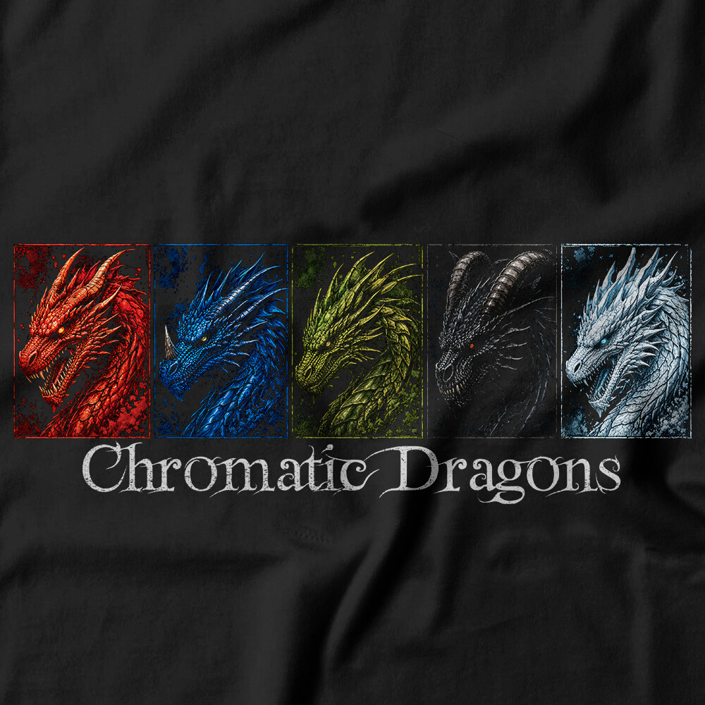 Camiseta Chromatic Dragons