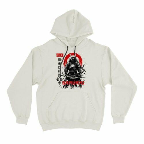 Moletom Com Capuz Samurai Bushido
