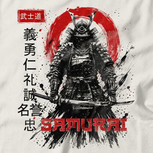 Moletom Com Capuz Samurai Bushido