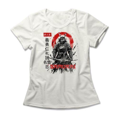 Camiseta Feminina Samurai Bushido