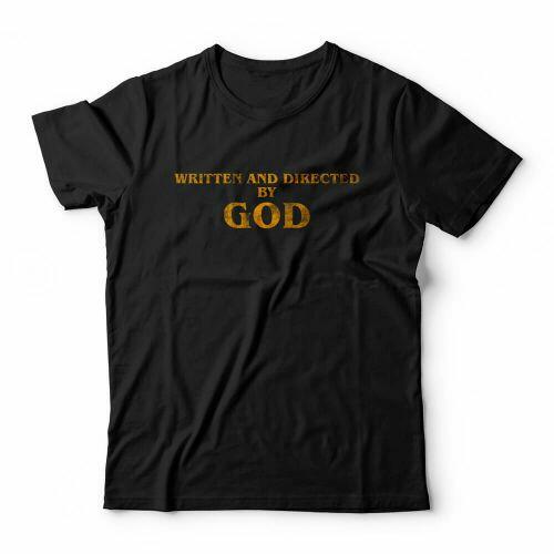 Camiseta Written And Directed By God
