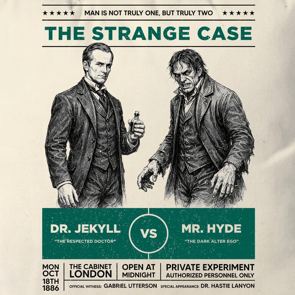 Almofada Dr. Jekyll vs Mr. Hyde