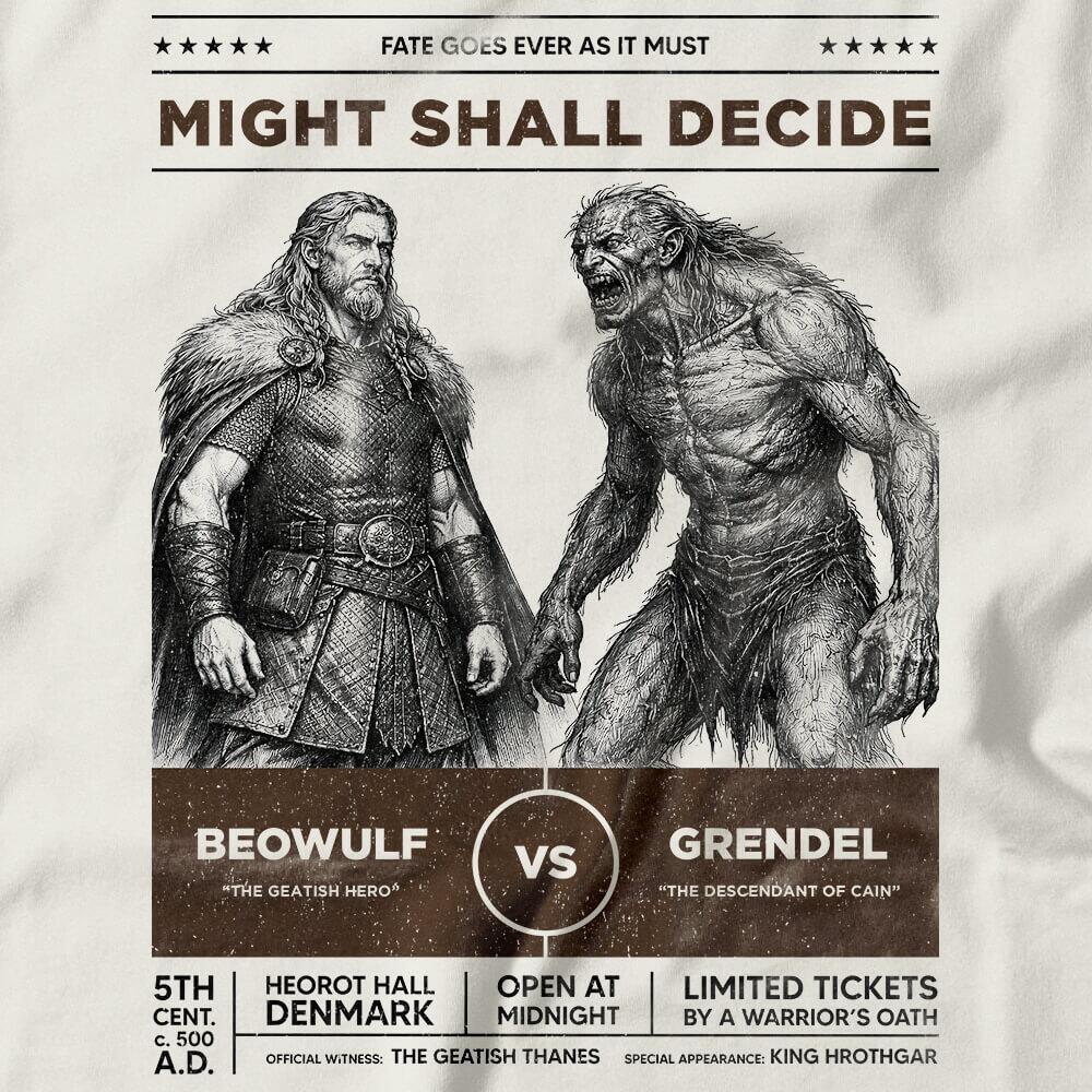 Moletom Com Capuz Beowulf vs Grendel
