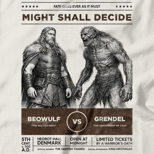 Moletom Com Capuz Beowulf vs Grendel