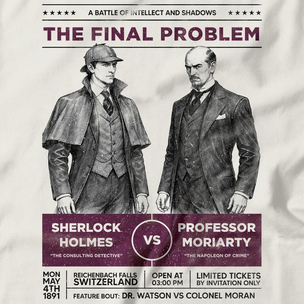 Moletom Sherlock Holmes vs Professor Moriarty