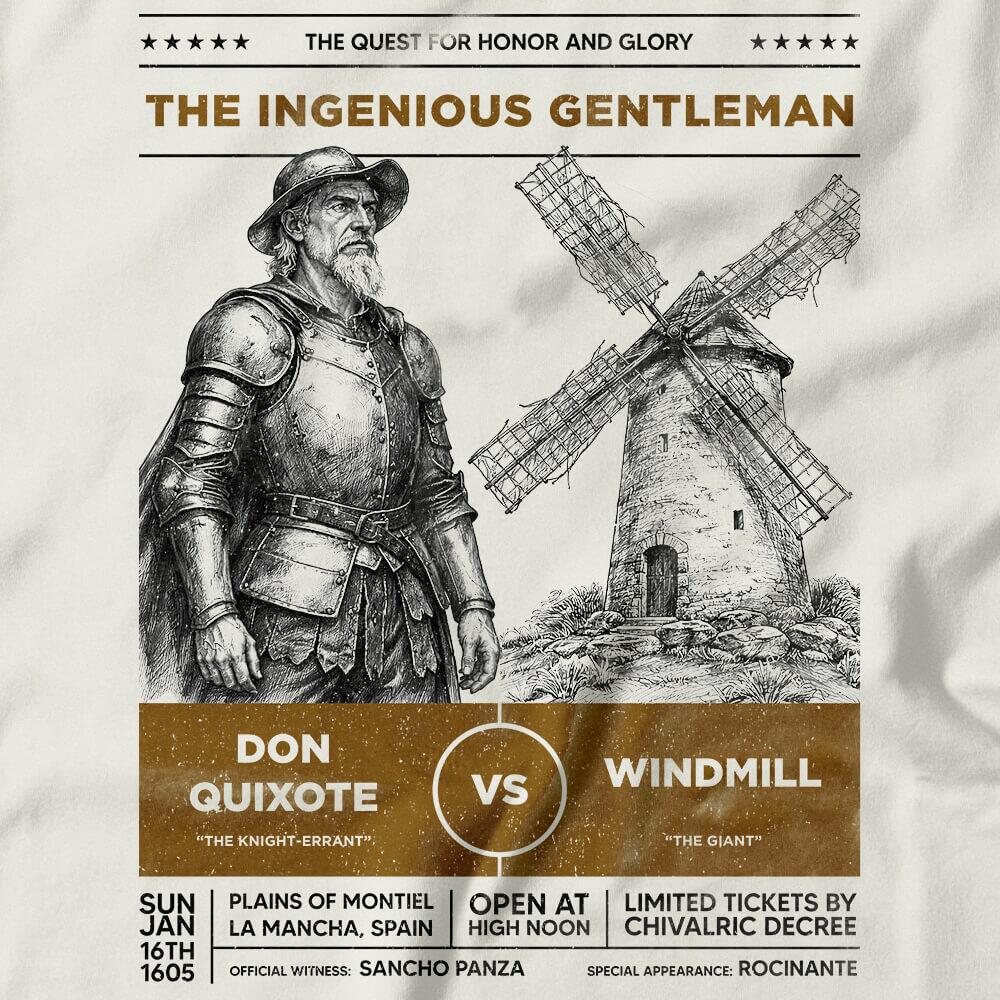 Moletom Don Quixote vs Windmill