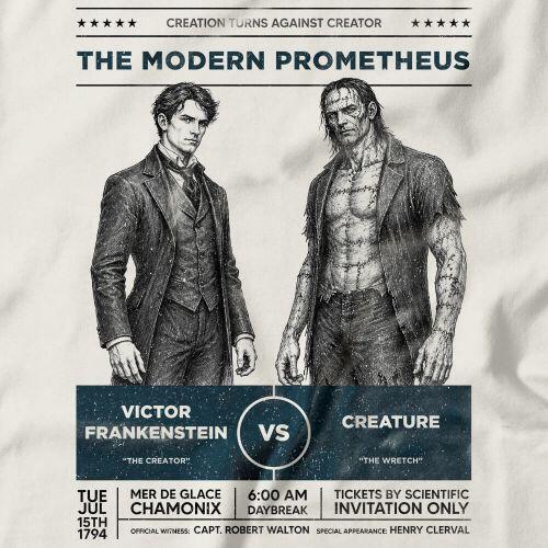 Moletom Com Capuz Victor Frankenstein vs Creature
