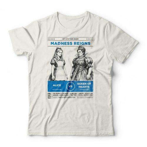 Camiseta Alice vs Queen Of Hearts