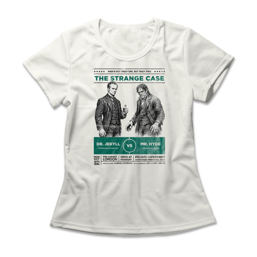 Camiseta Feminina Dr. Jekyll vs Mr. Hyde