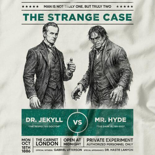 Camiseta Feminina Dr. Jekyll vs Mr. Hyde
