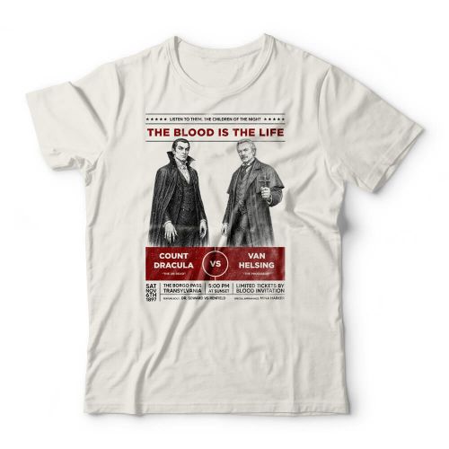 Camiseta Dracula vs Van Helsing