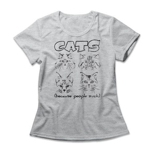 Camiseta Feminina Prefer Cats