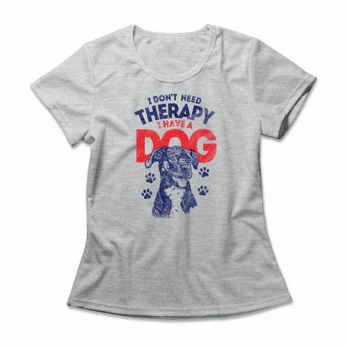 Camiseta Feminina Therapy Dog