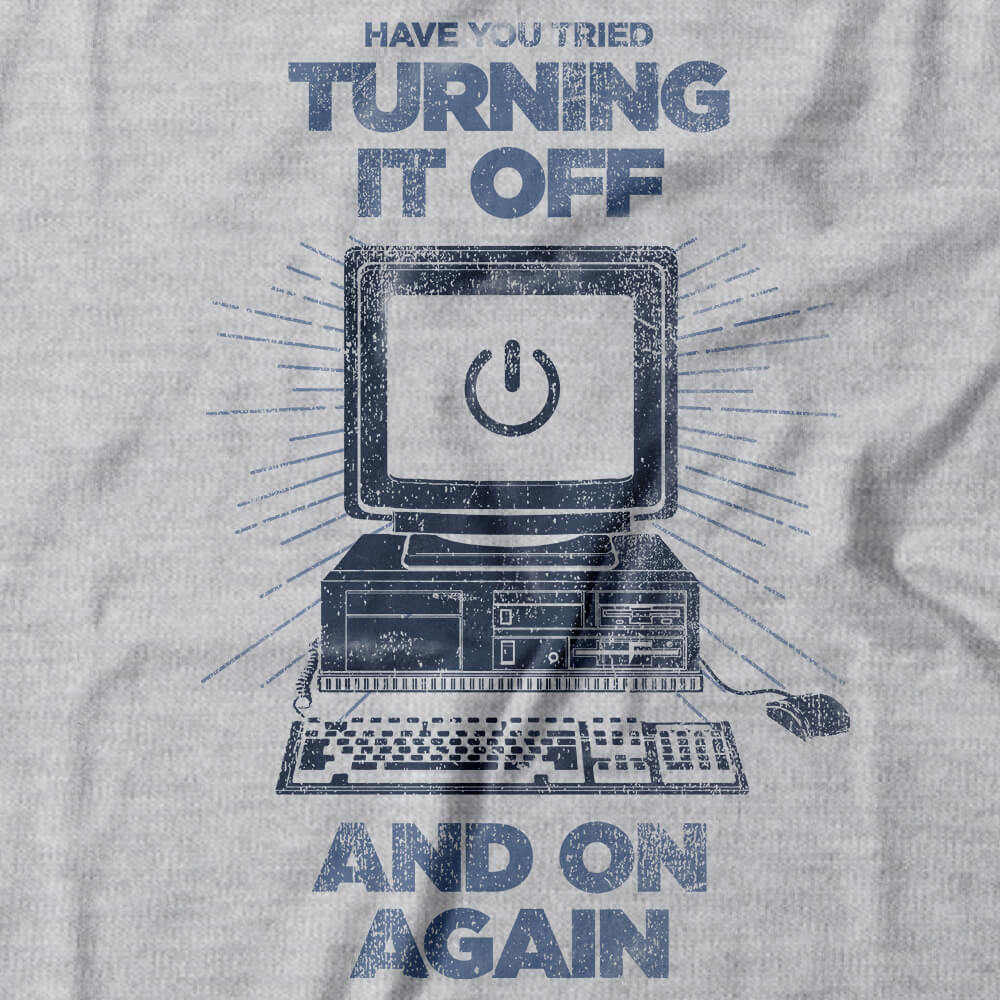 Camiseta Turning It Off And On