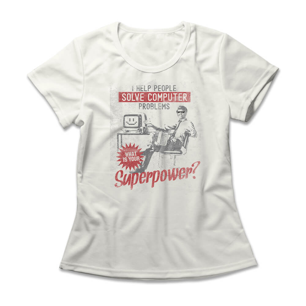 Camiseta Feminina Solve Computer Problems