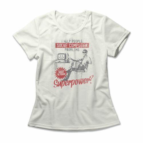 Camiseta Feminina Solve Computer Problems