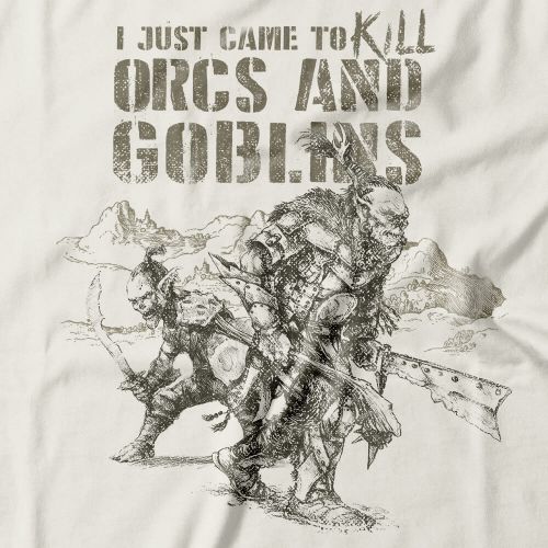 Camiseta Feminina Kill Orcs And Goblins