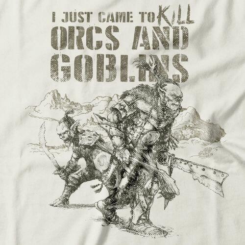Camiseta Kill Orcs And Goblins