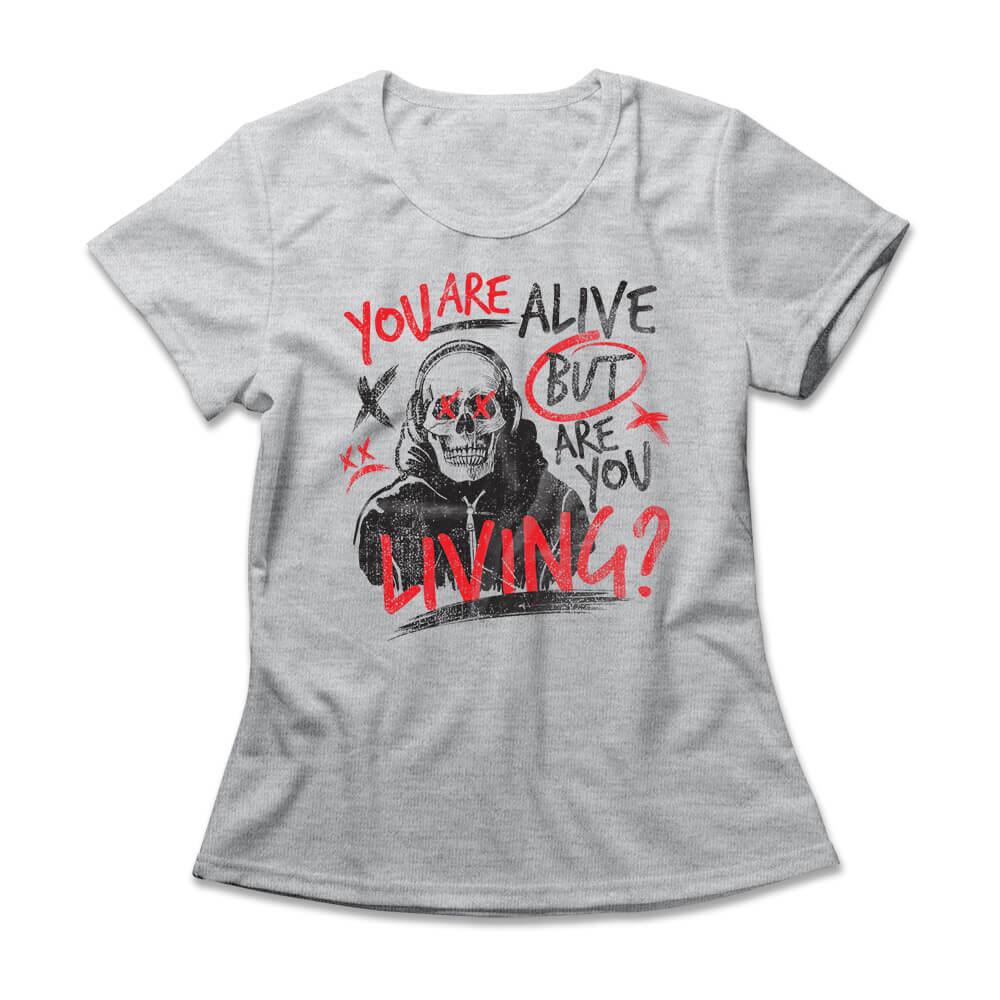 Camiseta Feminina Are You Living?