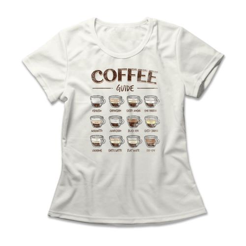 Camiseta Feminina Coffee Guide