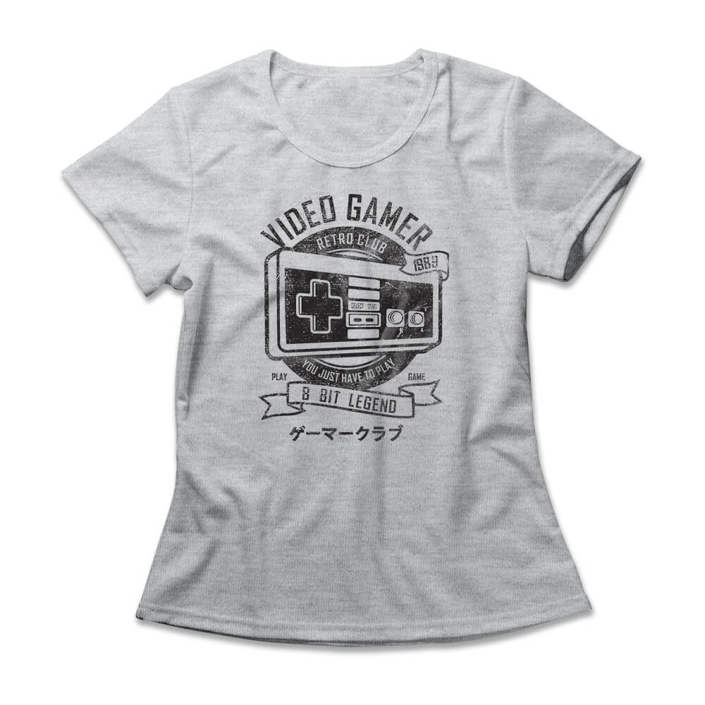 Camiseta Feminina Gamer Retrô Club